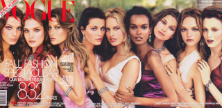 Illustration for article titled Vogue Put Three Models on Its September Cover